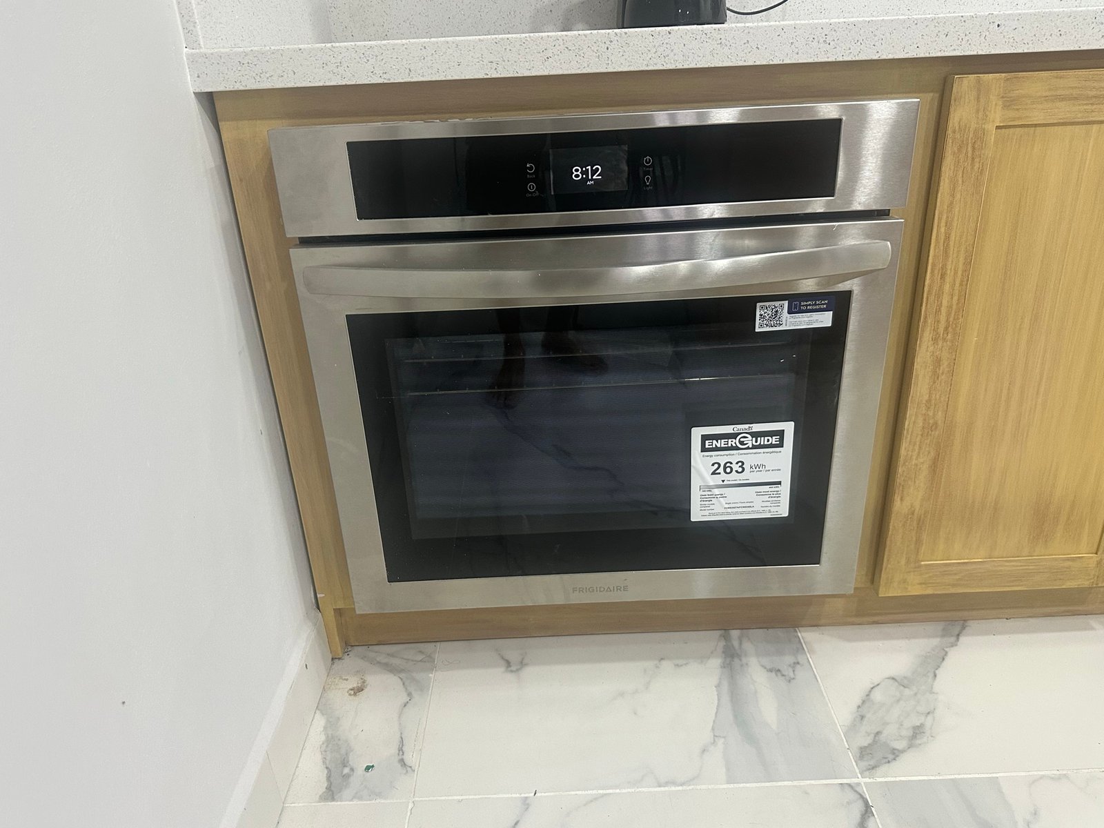 Built-in stainless oven